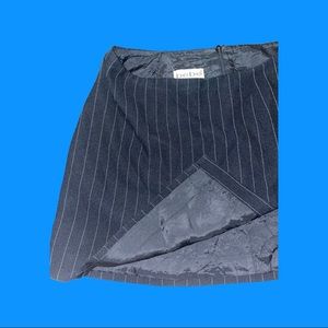 Vintage Pinstripe BeBe Mini Skirt